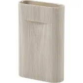 Muuto Ridge Vaas Beige | H: 35 cm