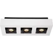 Lucide Plafondspot Xirax 3 x 5W wit