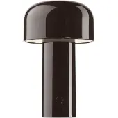Flos Design tafellamp Bellhop, dimbaar, bruin / roest, Woon-/ Eetkamer, Kunststof, Design, tafellamp