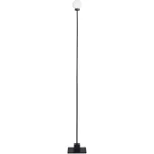 Northern Snowball vloerlamp, zwart