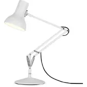 Anglepoise Tafellampe , Type 75, Wit, Werkkamer / Kantoor, Metaal, Industrieel