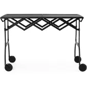 Kartell Battista Inklapbare Trolley Mat | Black|Black