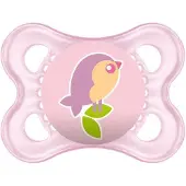 Mam Baby Original Soother 0+ Silicone Pink