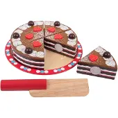 Bigjigs Toys Houten Chocoladetaart