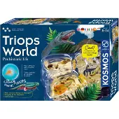Kosmos Triops World – Experimenteerset – Kweek oeroude krabjes uit de oertijd – Inclusief kweekbak, eieren en voedersets – Triops Wereld