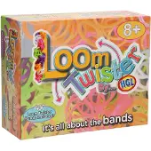 Loom Twister -bandjes XXL set, 21.600 stuks, creatief knutselspel