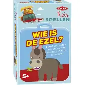 Tactic Wie is de Ezel? – Bordspel – Compacte Editie – Snel en Hilarisch Familiespel – Vanaf 5 Jaar – 2 tot 8 Spelers