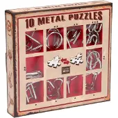 Eureka 10 Metalen Puzzels Rode Editie