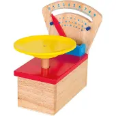 Goki WEEGSCHAAL 12,6x15,2x17,2cm, hout, 3+