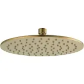 Ben Round hoofddouche Ø25cm geborsteld messing