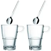 Leonardo SENSO Latte Macchiato Set 350ml - 4Delig