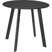 Pro Garden Bijzettafel tuin | | Rond (Ø 50 x 45 cm, Donkergrijs)