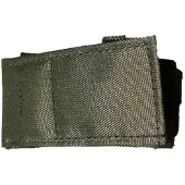 Fostex Horlogeband beschermhoes klittenband groen
