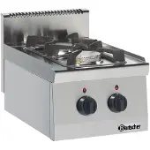 Bartscher 2-pits gasfornuis, serie 600