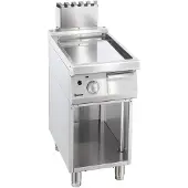 Bartscher Bakplaat Bartscher, gas, glad, PO, open onderstel, 40(b)x85(h)x70(d), 7kW