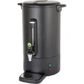 Hendi Percolator mat zwart 7 l Design van Bronwasser, Filterkoffiezetapparaat, Zwart