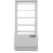 Arctic Koelvitrinekast 78L, RVS, 40,6(b)x45,2(d)x96,6(h)cm, 233641
