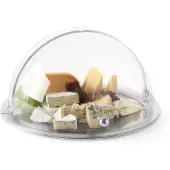 Super Merchant Dienblad, Roldekset rond roestvrij staal Ø 380x(H)240 mm incl. P
