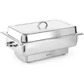 Hendi Chafing Dish Pollina, Warmhoudplaat, Grijs