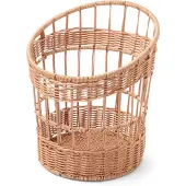 Hendi Stijlvolle baguette mand – duurzaam polypropyleen en roestvrij staal – vaatwasmachinebestendig – 305x320x350 mm