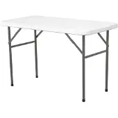 Hendi Buffettafel, HDPE (Hoge dichtheid Polyethyleen), Wit, 61(b)x122(d)x74(h)cm, 810934