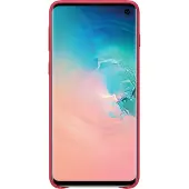 Samsung lederen cover - rood - Galaxy S10