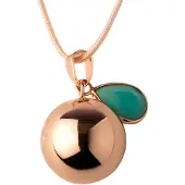 Bola - Bola Zwangerschapsjuweel - Met Belletje & Koordje - We Love You Forever - Geschenkset Vrouw