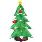 Widmann Opblaasbare kerstboom voor in de tuin183cm