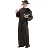 E-Carnavalskleding.nl Carnavalspak Priester Jos