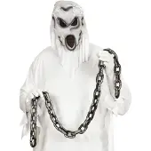 Widmann Ketting voor zombies in de zilver kleur