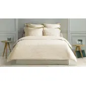 De Witte Lietaer Dekbedovertrek Motion Ivory Satijn-140 x 200 / 220 cm | 1-Persoons