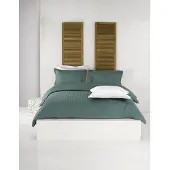 De Witte Lietaer Dekbedovertrek Zygo Atlantic Satijn-200 x 200 / 220 cm | 2-Persoons