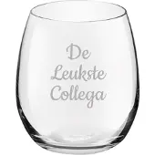 Royal Leerdam Gegraveerde Drinkglas 39cl De Leukste Collega