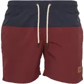 Urban Classics Zwemshorts navy / bourgogne