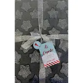 Amo La Casa Coperta Fleece deken extra zacht grijs 150x200 cm