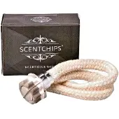 Scentchips Doosje Met Lont En Steen Wit D 2 H 4 Cm