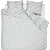 Damai Dekbedovertrekset atomy satijn 240x200/220 glacier |
