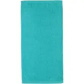 Cawö Handdoek Lifestyle Uni Turquoise (Set van 3)