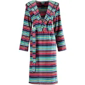 Cawö 6135 Dames Badjas met capuchon - multicolor-12