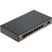 Dahua Technology PFS3009-8ET-96, onbeheerde L2 Fast Ethernet (10/100) switch met Power over Ethernet (PoE), zwart
