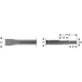 Rotec 6-kant Plattebeitel 400mm 6-kant ø19,0 / ø16,5x35 - 2153011