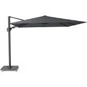 Platinum Zweefparasol Challenger T2 Black (300 x 300 cm)