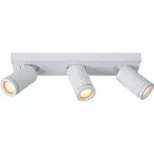 Lucide Taylor Plafondspot White | 3x5W 2200K|3000K