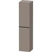 Duravit Hoge kast d-neo kolomkast wand 176 cm linksdraaiend mat basalt