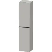 Duravit Hoge kast d-neo kolomkast wand 176 cm linksdraaiend mat betongrijs