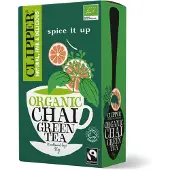 Clipper thee Clipper Chai Green Tea - kruidige groene thee met kaneel en kardemom - 20 stuks