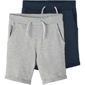 Name it Broek 'Vermo' navy / grijs gemêleerd