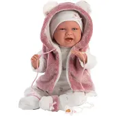 Llorens 74070, Baby pop, genderneutraal, geschikt voor kinderen vanaf 3 jaar, meisje, 420 mm, 1,8 kg