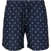 Urban Classics Zwemshorts marine / wit