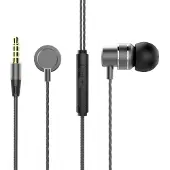 Lenovo HF118 Metal In-Ear Headphones - Zwart